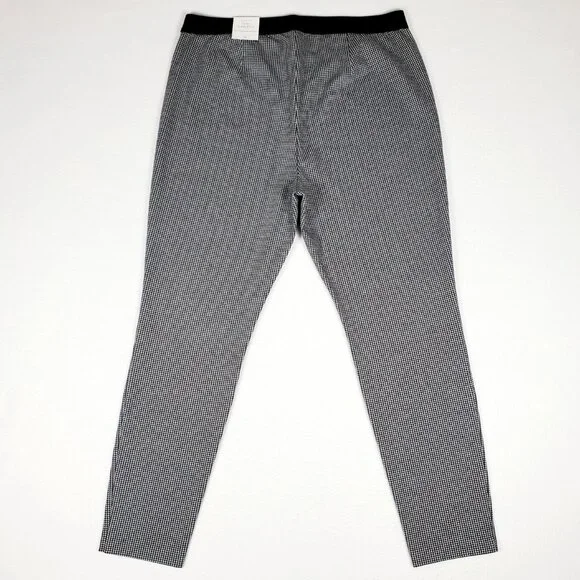 TALBOTS Women Size 16 Black Soho Ankle Pant Skinny High Waist Stretch Jeggings - Picture 7 of 9